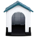 Dog House Blue 57x68x66 cm Polypropylene - Front View