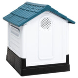 Dog House Blue 57x68x66 cm Polypropylene - Top-Down View
