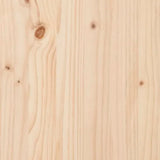 Bed Frame without Mattress Solid Wood Pine 150x200 cm