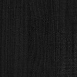 Bed Frame without Mattress Black 90x190 cm Solid Wood