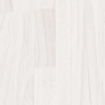 Bed Frame without Mattress White 135x190 cm Solid Wood