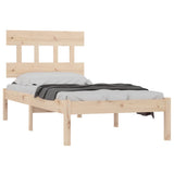 Bed Frame without Mattress 90x190 cm Solid Wood
