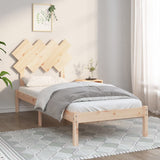 Bed Frame without Mattress 90x190 cm Solid Wood