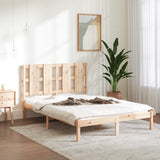 Bed Frame without Mattress 135x190 cm Solid Wood