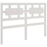 Bed Frame without Mattress White 135x190 cm Solid Wood