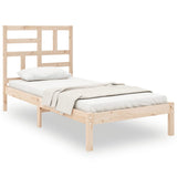 Bed Frame without Mattress Solid Wood 90x190 cm