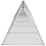 Rabbit Cage Anthracite 504.5x80.5x71 cm Galvanised Steel - Top-Down View