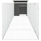 Chicken Cage Anthracite 600x91x100 cm Galvanised Steel - Top-Down View