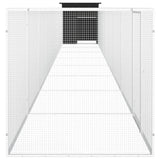 Chicken Cage Anthracite 900x91x100 cm Galvanised Steel - Top-Down View