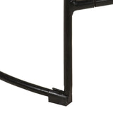 Gavin Bar Stools 2 pcs 45x40x63 cm Solid Wood Mango - Low Angle