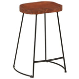 Gavin Bar Stools 2 pcs 45x40x63 cm Solid Wood Mango - Extra Image