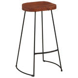 Gavin Bar Stools 2 pcs 50x40x78 cm Solid Wood Mango - Extra Image
