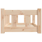 Dog Bed 55.5x45.5x28 cm Solid Wood Pine - 45-Degree Angle