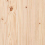 Dog Bed 65.5x50.5x28 cm Solid Wood Pine