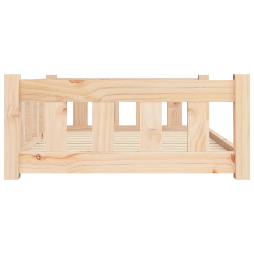 Dog Bed 95.5x65.5x28 cm Solid Wood Pine