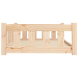 Dog Bed 95.5x65.5x28 cm Solid Wood Pine
