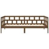 Day Bed without Mattress Honey Brown Solid Wood Pine 90x190 cm - 45-Degree Angle