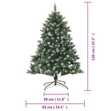 Artificial Christmas Tree with Stand 120 cm PVC - Extra Image