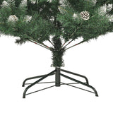 Artificial Christmas Tree with Stand 150 cm PVC - Close-Up Angle