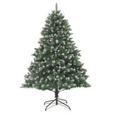 Artificial Christmas Tree with Stand 180 cm PVC - Front View