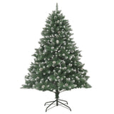 Artificial Christmas Tree with Stand 240 cm PVC - Front View