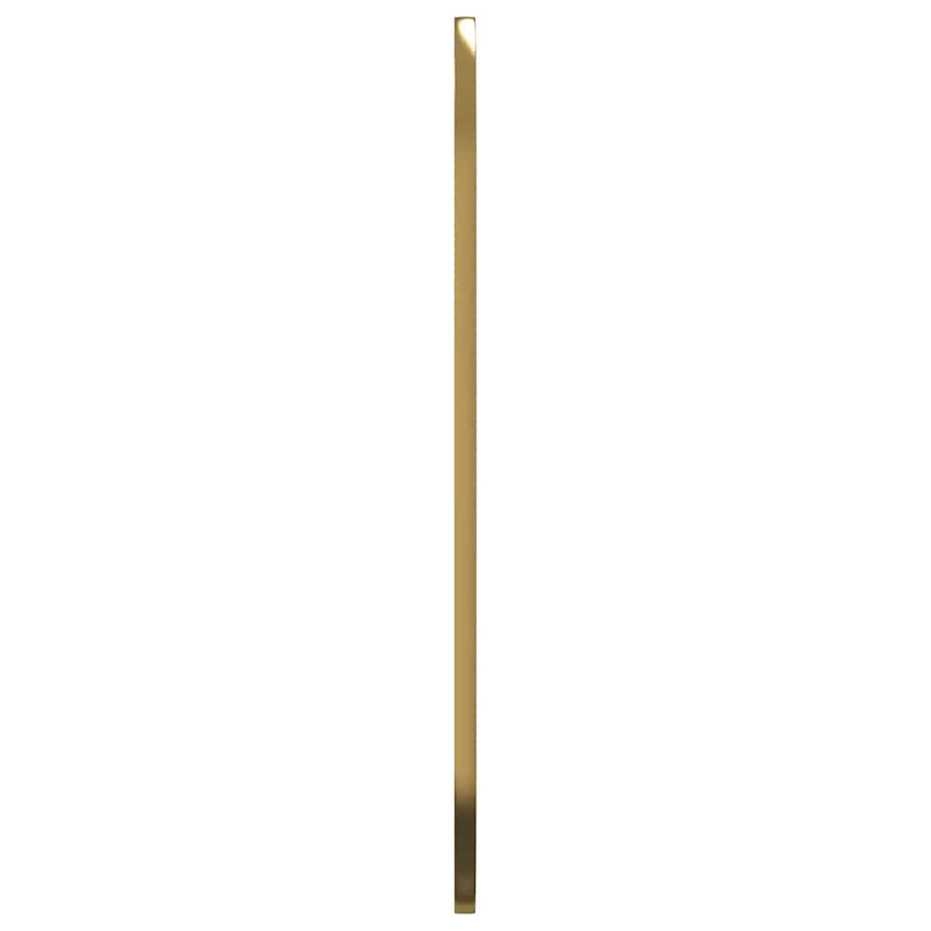 Wall-mounted Mirror Gold 40x90 cm Oval