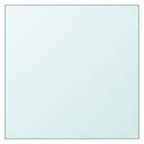 Table Top Transparent 40x40 cm Tempered Glass