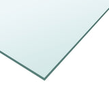 Table Top Transparent 40x40 cm Tempered Glass