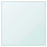 Table Top Transparent 60x60 cm Tempered Glass