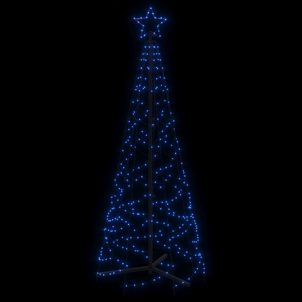 Christmas Cone Tree Blue 200 LEDs 70x180 cm
