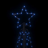 Christmas Cone Tree Blue 200 LEDs 70x180 cm - 45-Degree Angle