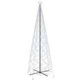 Christmas Cone Tree Cold White 1400 LEDs 160x500 cm