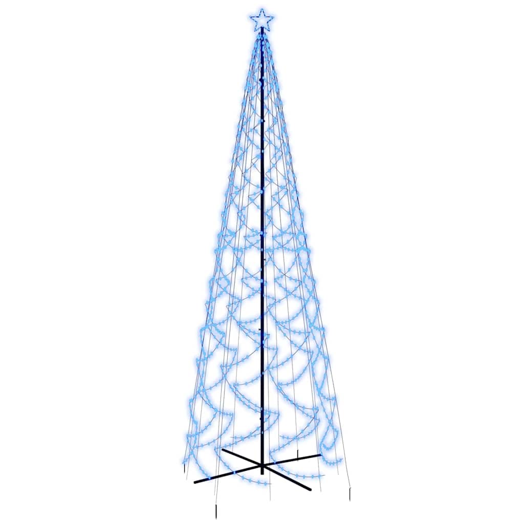 Christmas Cone Tree Blue 1400 LEDs 160x500 cm