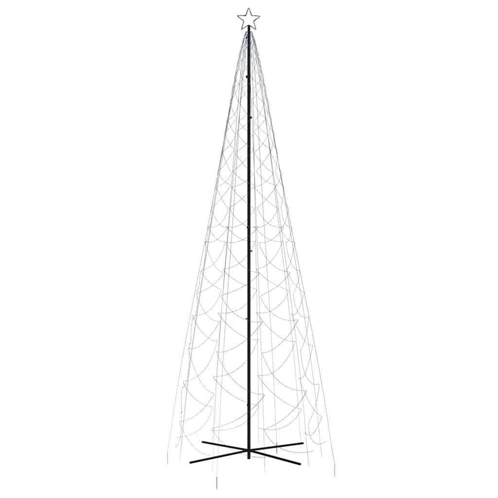 Christmas Cone Tree Blue 1400 LEDs 160x500 cm