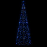 Christmas Cone Tree Blue 1400 LEDs 160x500 cm