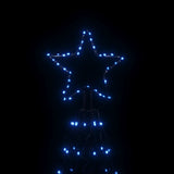 Christmas Cone Tree Blue 1400 LEDs 160x500 cm - 45-Degree Angle