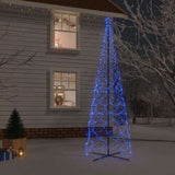 Christmas Cone Tree Blue 1400 LEDs 160x500 cm