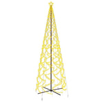 Christmas Cone Tree Warm White 1400 LEDs 160x500 cm