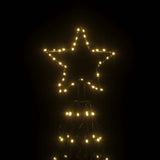 Christmas Cone Tree Warm White 1400 LEDs 160x500 cm