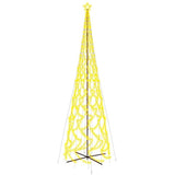 Christmas Cone Tree Warm White 3000 LEDs 230x800 cm - Front View