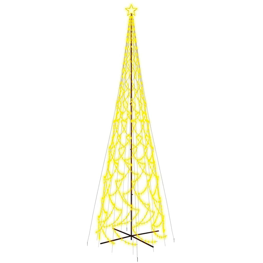 Christmas Cone Tree Warm White 3000 LEDs 230x800 cm