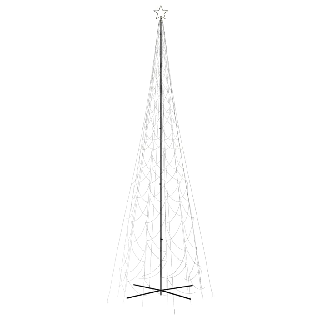 Christmas Cone Tree Warm White 3000 LEDs 230x800 cm