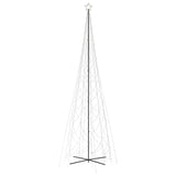 Christmas Cone Tree Warm White 3000 LEDs 230x800 cm - Side View