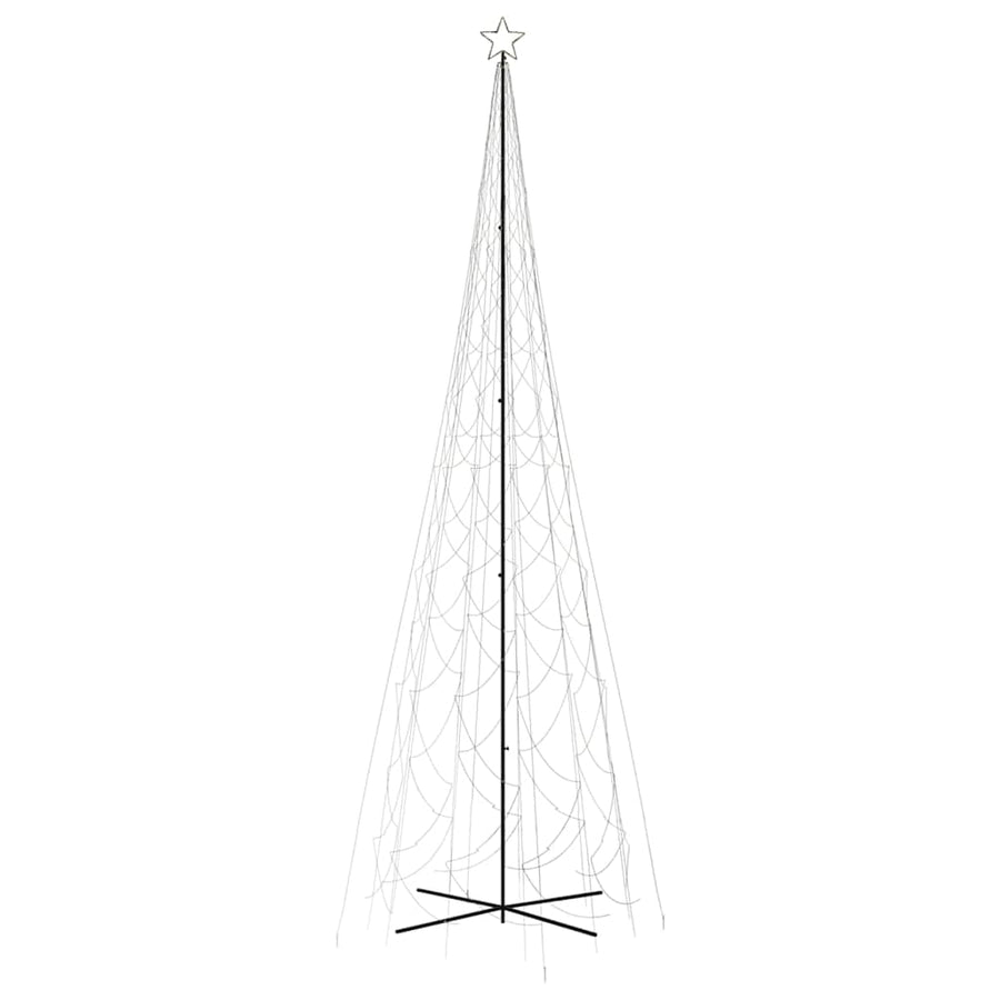 Christmas Cone Tree Warm White 3000 LEDs 230x800 cm