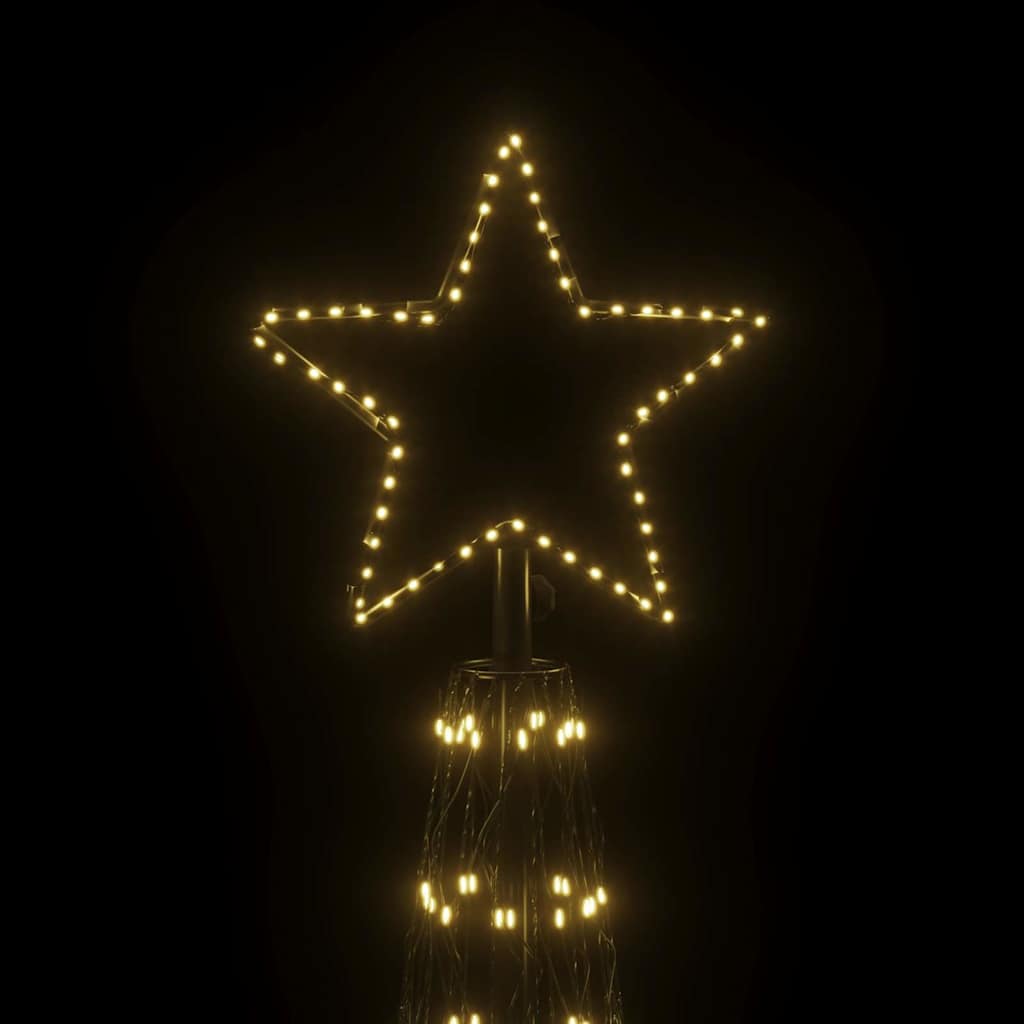 Christmas Cone Tree Warm White 3000 LEDs 230x800 cm
