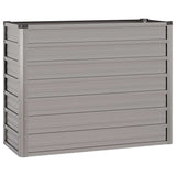 Garden Raised Bed Rusty 100x40x77 cm Corten Steel - Side View