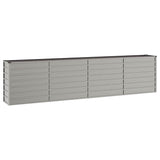 Garden Raised Bed Rusty 320x40x77 cm Corten Steel - Side View