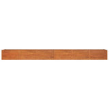 Garden Raised Bed Rusty 480x80x45 cm Corten Steel