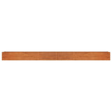 Garden Raised Bed Rusty 600x80x45 cm Corten Steel