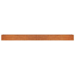 Garden Raised Bed Rusty 600x80x45 cm Corten Steel
